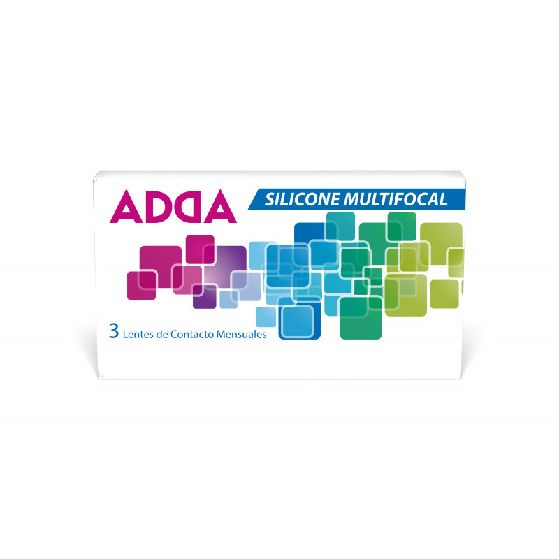 ADDA MENSUAL MULTIFOCAL SILICONA 3