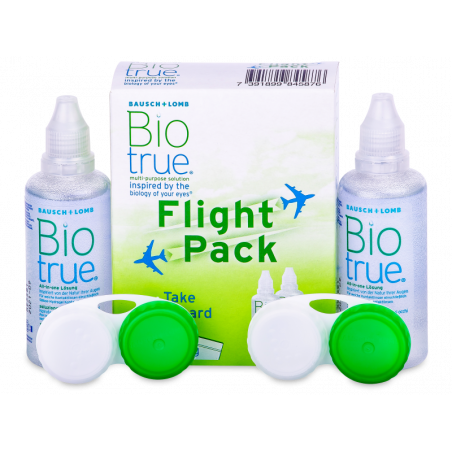 SOLUCIÓN ÚNICA BIOTRUE FLIGTH Pack 2 x 60ml